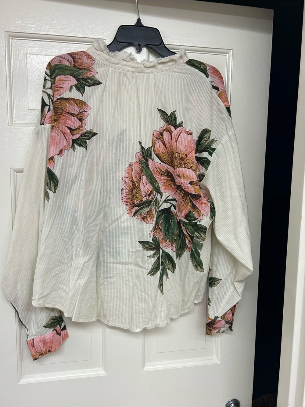 Anthropologie Pilcro Tavi Buttondown Blouse - coral 2x 4110652010043 - Picture 6 of 6